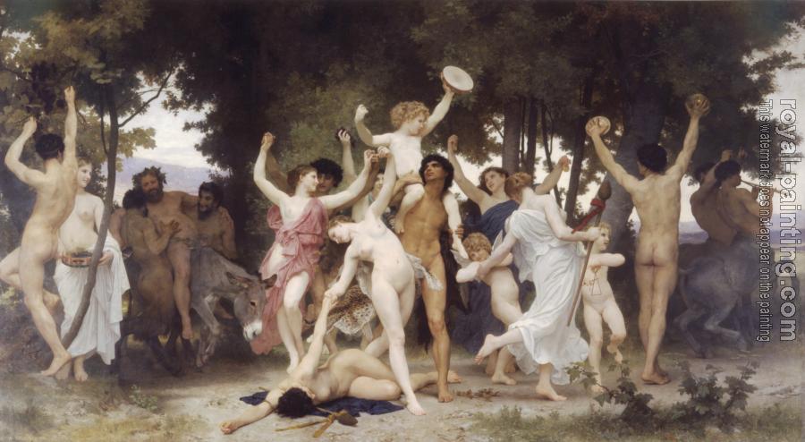 William-Adolphe Bouguereau : The Youth of Bacchus
